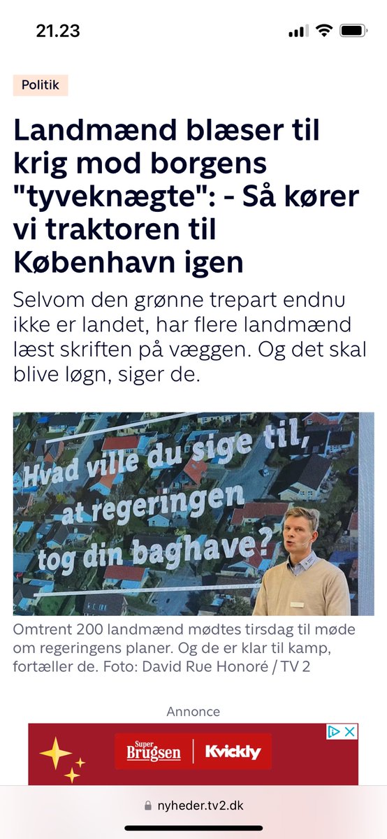 Seriøst mand. 

Pil af med jer, Bæredygtigt Landbrug. Bliv væk fra København med jeres skide traktorer. I er landbrugets svar på Hell’s Angels. 200 rabiate og truende landmænd skal ikke få lov til at ødelægge vores land, vand og demokrati.