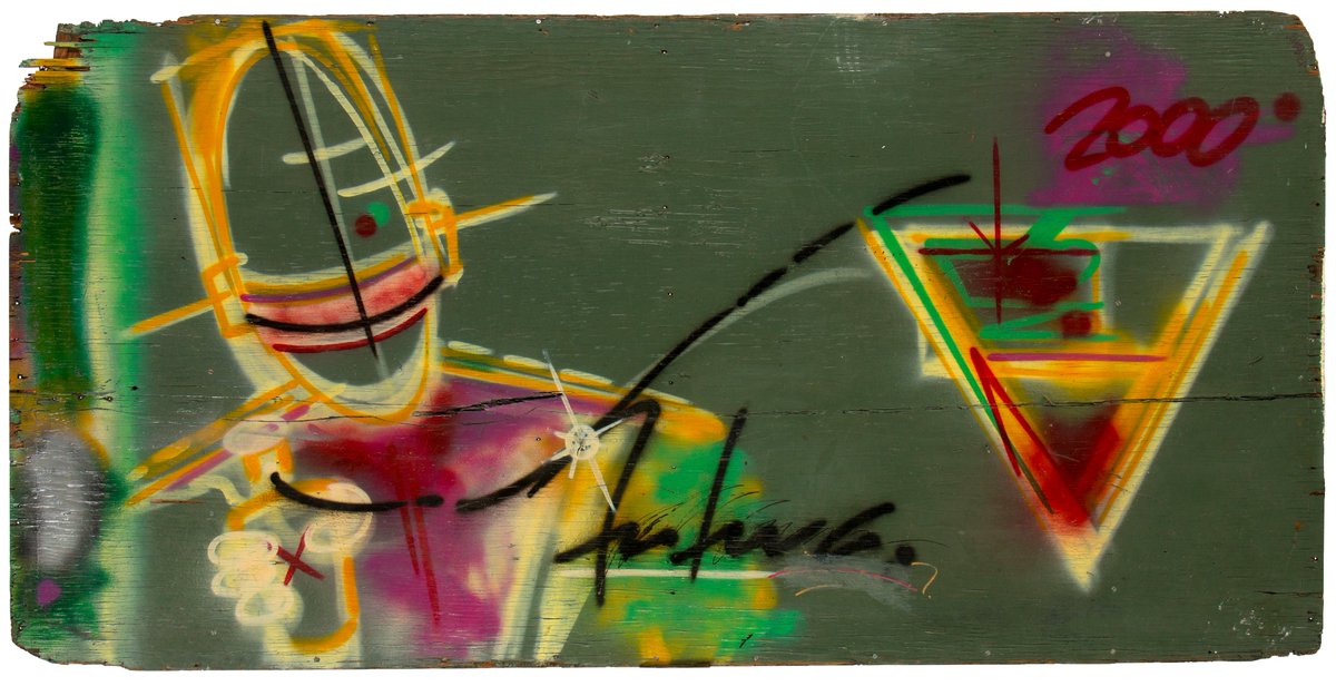 Futura 2000, featured in City as Canvas: Graffiti Art from the Martin Wong Collection, has worked on album covers, notably for The Clash!

Now, you may be wondering “”Should I stay or should I go (to see City as Canvas at the Hunter)?” The answer is you should definitely go!