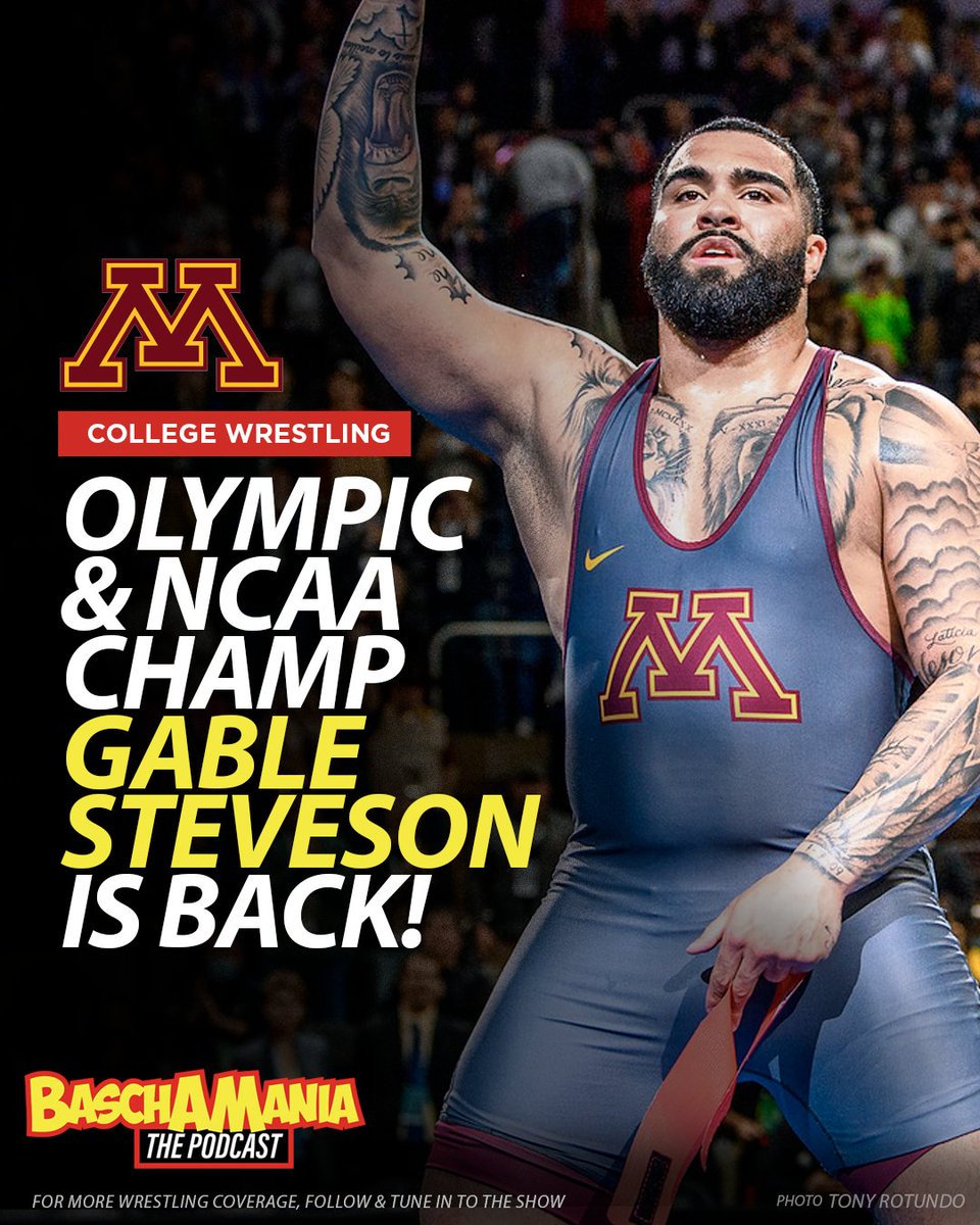 WOW! Olympic &amp; NCAA Champion @GableSteveson officially announces his return to Minnesota for one final season of collegiate competition.