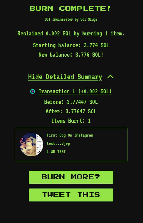 The First Dog on IG | $TEST tweet media