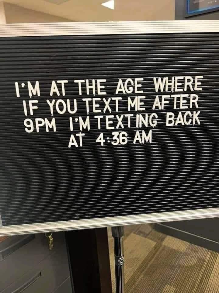 And really don’t phone me! I’ll chat all day to your face but calls no! Unless maybe around 4.45am when I’m wired and am happy with no eye-contact!