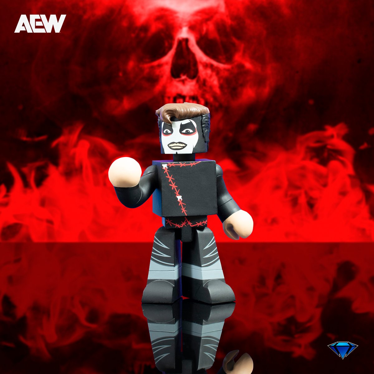 CollectDST's tweet image. Take all the spooky charm and teeth-gritting goodness home! Pre-orders for the Danhausen Vinimate - 2024 NYCC Exclusive will begin processing this Friday! #AEW #CollectDST #DiamondSelectToys @DanhausenAD #Danhausen @AEW