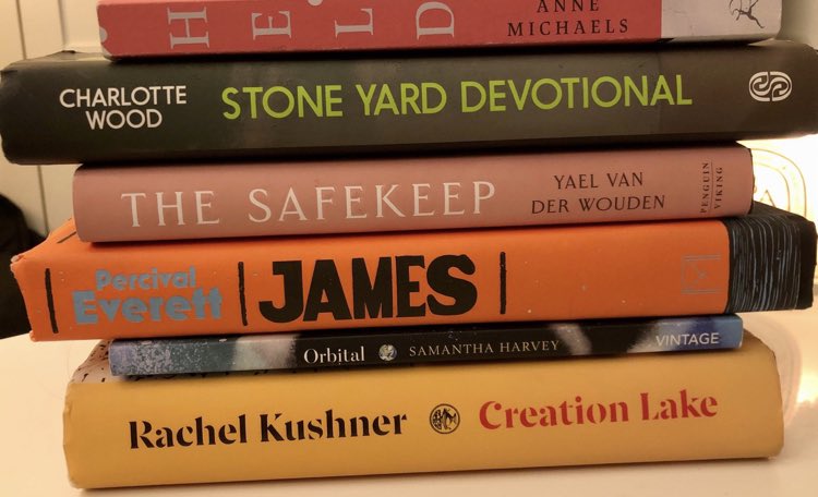 racheljl's tweet photo. Each year my friend @sarahlovesmaths and I read and rank the #BookerPrize shortlist. Difficult to decide this year - but we both loved Anne Michael’s beautiful book Held.  Let’s see if the judges agree…. https://t.co/POLFqikLbX
