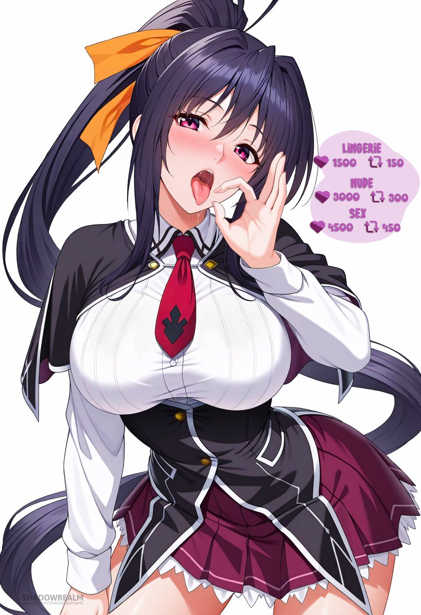 ShadowrealmArts's tweet photo. Akeno Himejima - Let's do this! 
#highschooldxd https://t.co/jLMqYAagmq