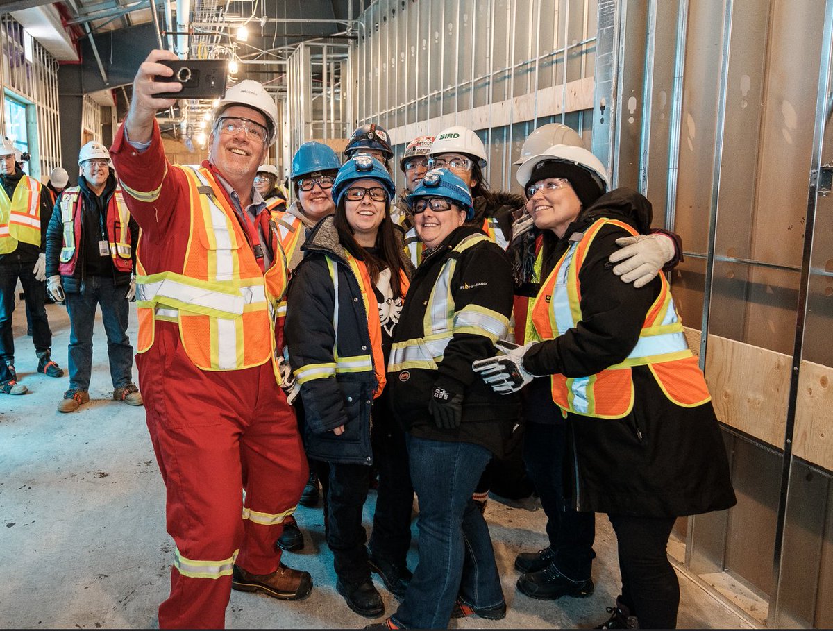 lngcanada's tweet photo. British Columbians and Canadians have lost a champion. LNG Canada was honoured to welcome then-Premier John Horgan to our site in Kitimat in 2020. Ambassador Horgan’s support for responsible resource development was based on years of personal experience and will be greatly missed https://t.co/qQ7Bc7QbBL