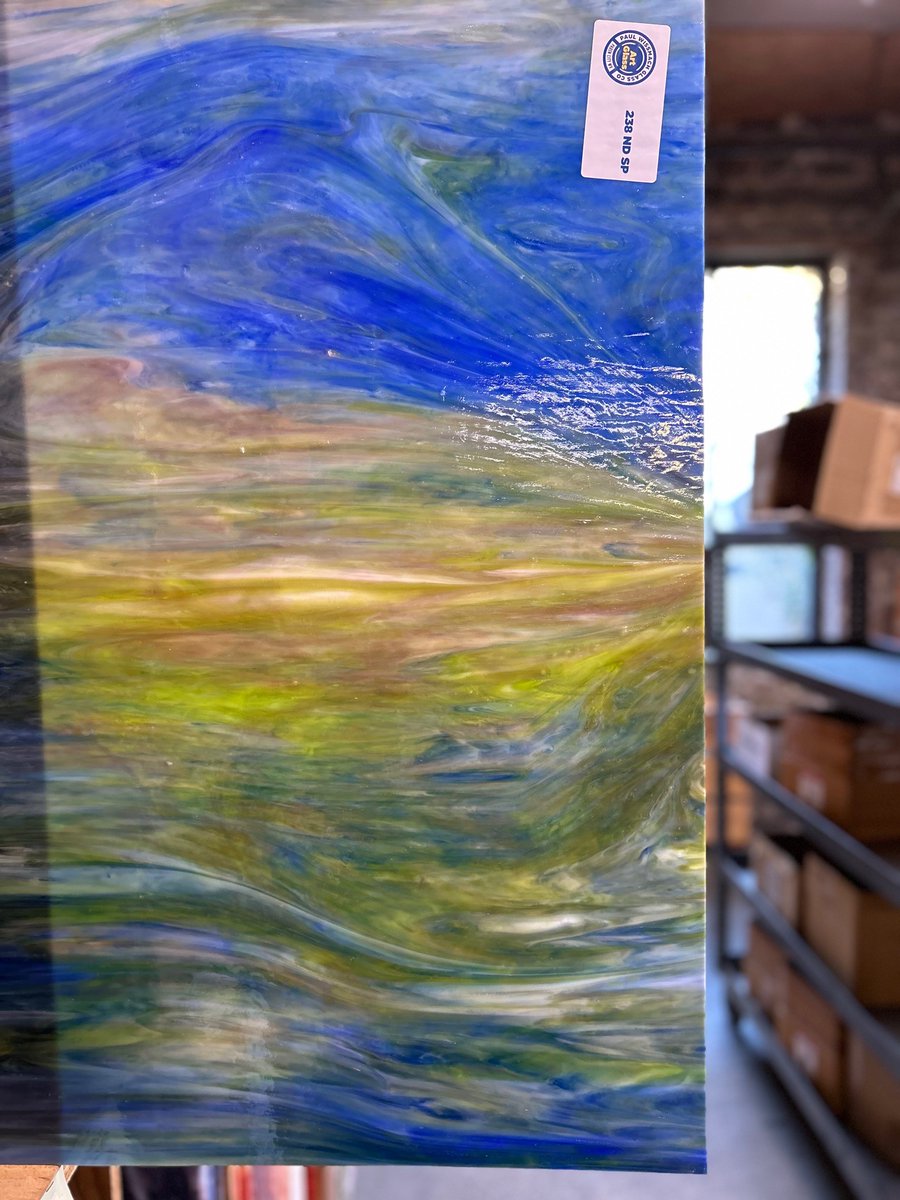 FranklinArtGlas's tweet photo. This radiant NEW 4 color mix from The Paul Wissmach Glass Co. has a lot of personality in each sheet, and we are loving it!! Available in store and online now!
https://t.co/cEdCcVVQh1
#stainedglass #stainedglassartist #wissmach #wissmachglass #stainedglassdesign #franklinartglass https://t.co/7Gg9JvN7ca