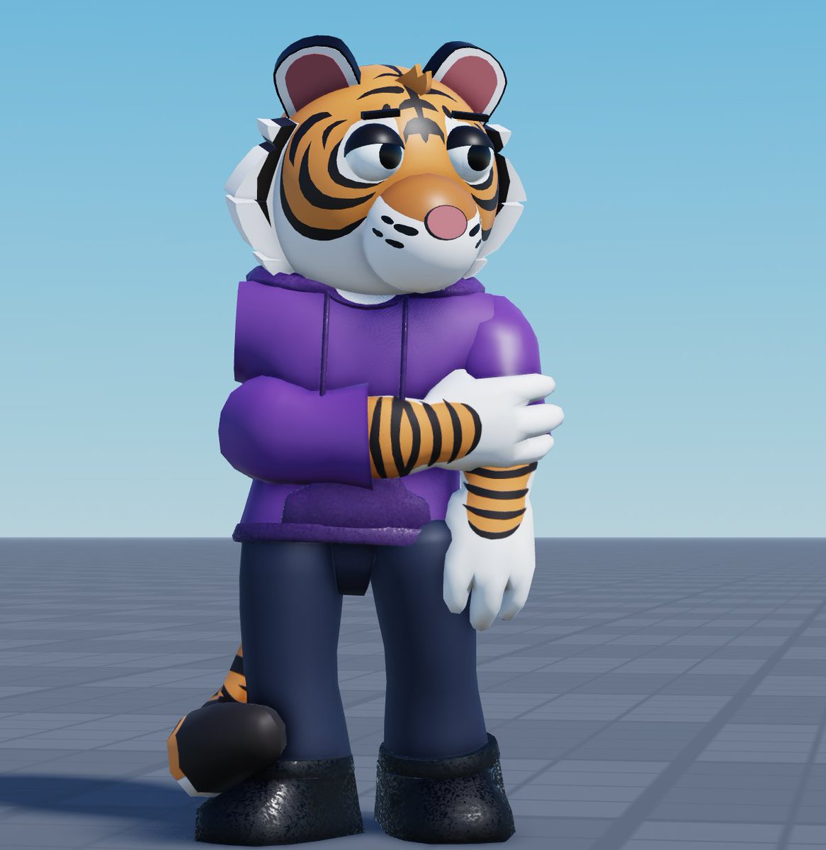 zzaaannneee's tweet image. Tigryyyy 🐯
A redesign/Model I&apos;ve been wanting to do for a while lol

#Piggy | #Piggyroblox | #RobloxPiggy