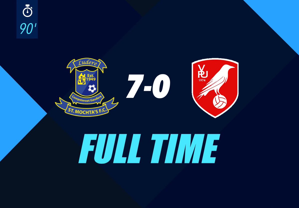 FULL - TIME 

We advance to the group stage of the <a href="/PTSBIreland/">PTSB</a> LFA Senior Cup 👏

🔵 7-0 ⚪️

 #LSLLiveScore | #LeinsterSeniorCup