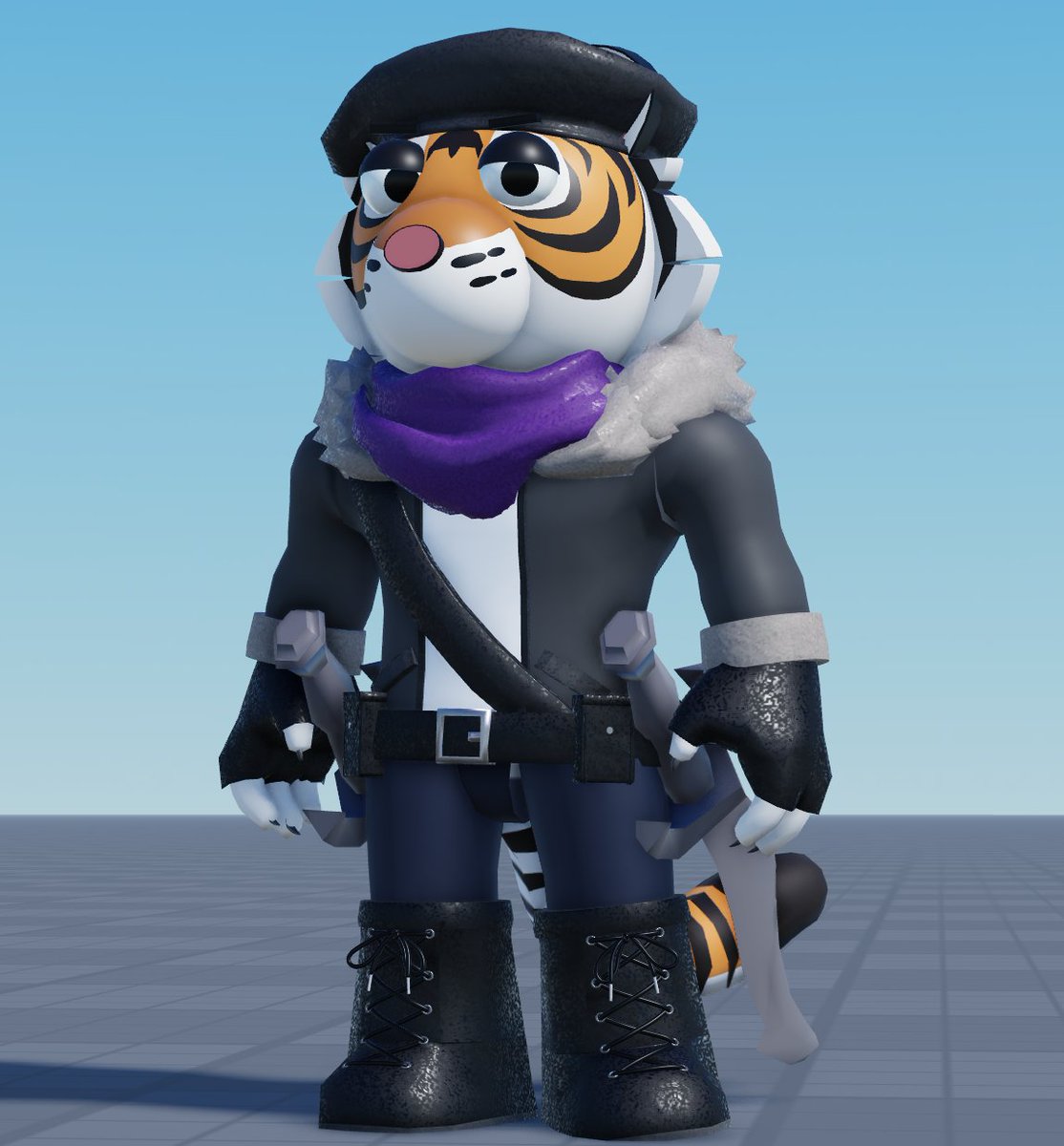zzaaannneee's tweet image. Tigryyyy 🐯
A redesign/Model I&apos;ve been wanting to do for a while lol

#Piggy | #Piggyroblox | #RobloxPiggy
