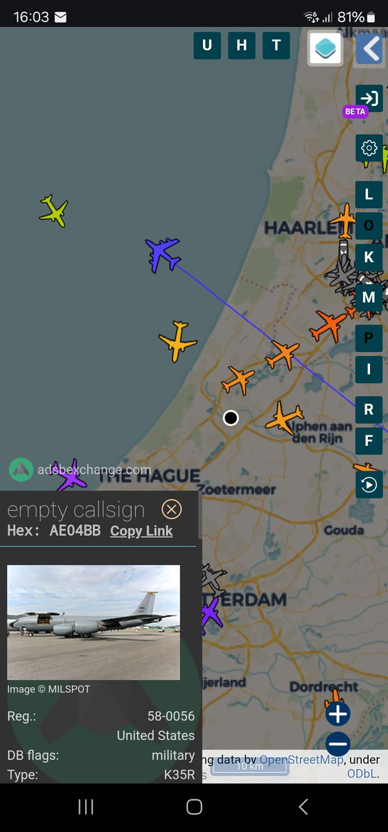 wesleyb1989's tweet photo. #Emptycallsign #AE04BB (58-0056) #USAF #K35R #BOEING KC-135R/T #Stratotanker
(#NLspot #Planespotting #Nikon #P1000 #Aviation #Avgeek #ADSB) https://t.co/Ea4EFLu9Sh