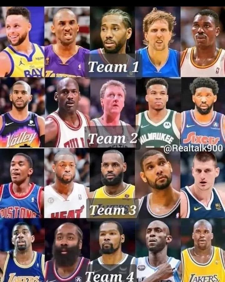 Alex84797564633's tweet image. Which team would be the best?