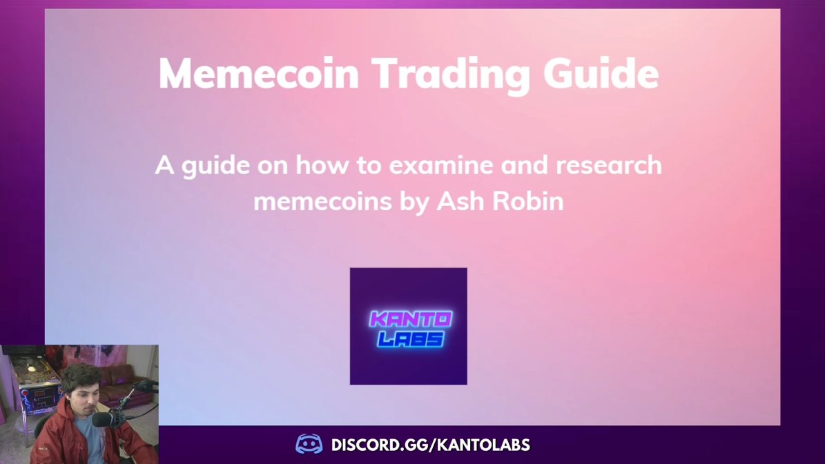 I just filmed a 50 minute, fully comprehensive video on:

➡️how to trade memecoins
➡️coming up with a trading strategy
➡️my big wins / losses
➡️tracking wallets
➡️how to find good opportunities
➡️using tools

I'm looking forward to sharing this with everyone within 24 hours 😁