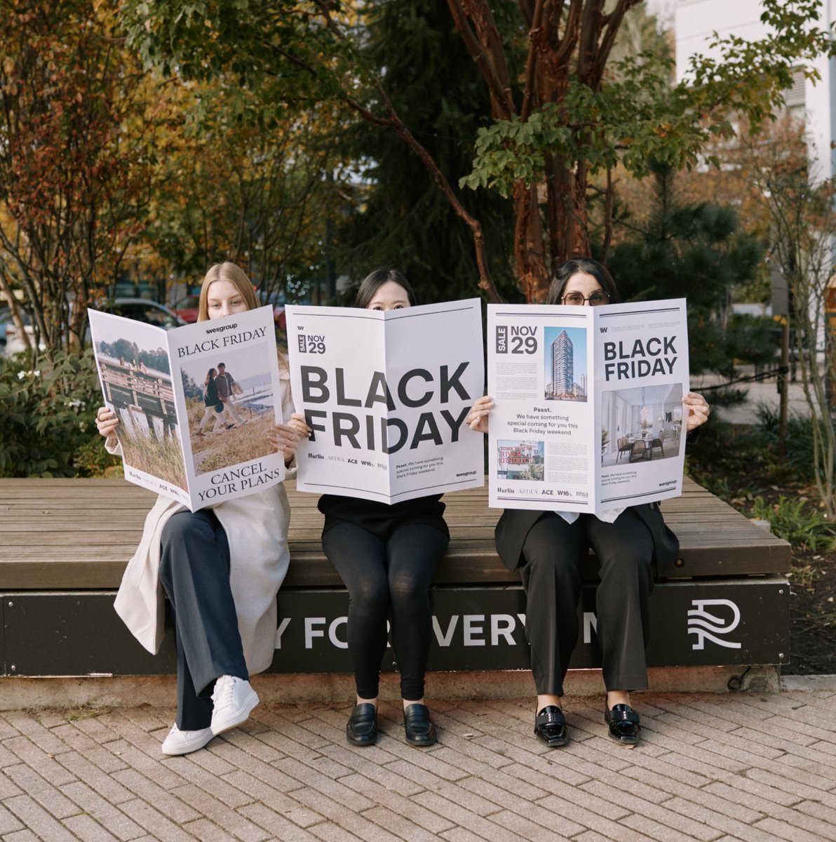 This #BlackFriday, take advantage of our limited-time sale in #RiverDistrictVancouver. Whether you're searching for your ideal home, an investment property, or a new space for your growing family, now is the time to act. Visit linktr.ee/wesgroup for more information.