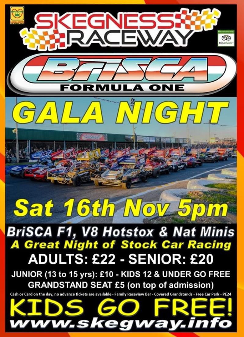 BTMotorsport's tweet image. Big weekend coming up at @skegnessraceway at the @BSCDAF1 Gala Night! 🙌 I’ll be competing in both the BTCC Invitational Race and the full meeting! Thank you to @JDavidsonScrap for lending me the car for the night and as always to @F1Stox259 for putting this all together! ❤️