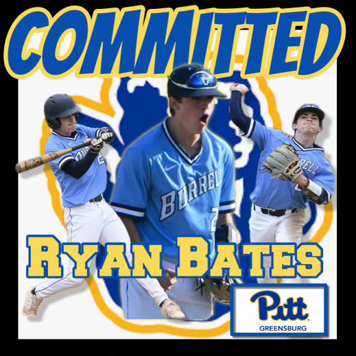 ryanbates417's tweet image. I’m thrilled to announce my commitment to Pitt Greensburg to further my academic and athletic career. A huge thank you to my family, friends, teammates, and coaches for helping make this opportunity possible.