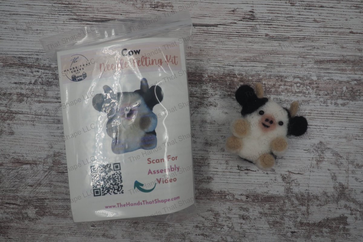HandsThatShape_'s tweet photo. Cow Needle Felting Kit #shopsmall #shoplocal
$9.95
➤ https://t.co/lZmozpWlYe https://t.co/8fCTrVd4ux