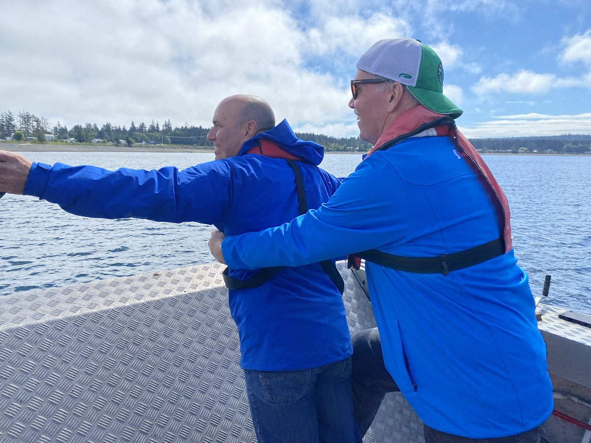 Just got sent this from my friend <a href="/taylorbachrach/">Taylor Bachrach</a>. 

On an incredible trip to Haida Gwaii with our friend, John Horgan. Had us a little ‘Titanic’ moment. #bcpoli