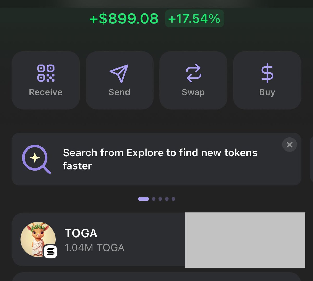 RoccobullboTTom's tweet image. I just bought some $TOGA at $3M cap 

Now sitting around $5M cap 

Most probably next $100M cap