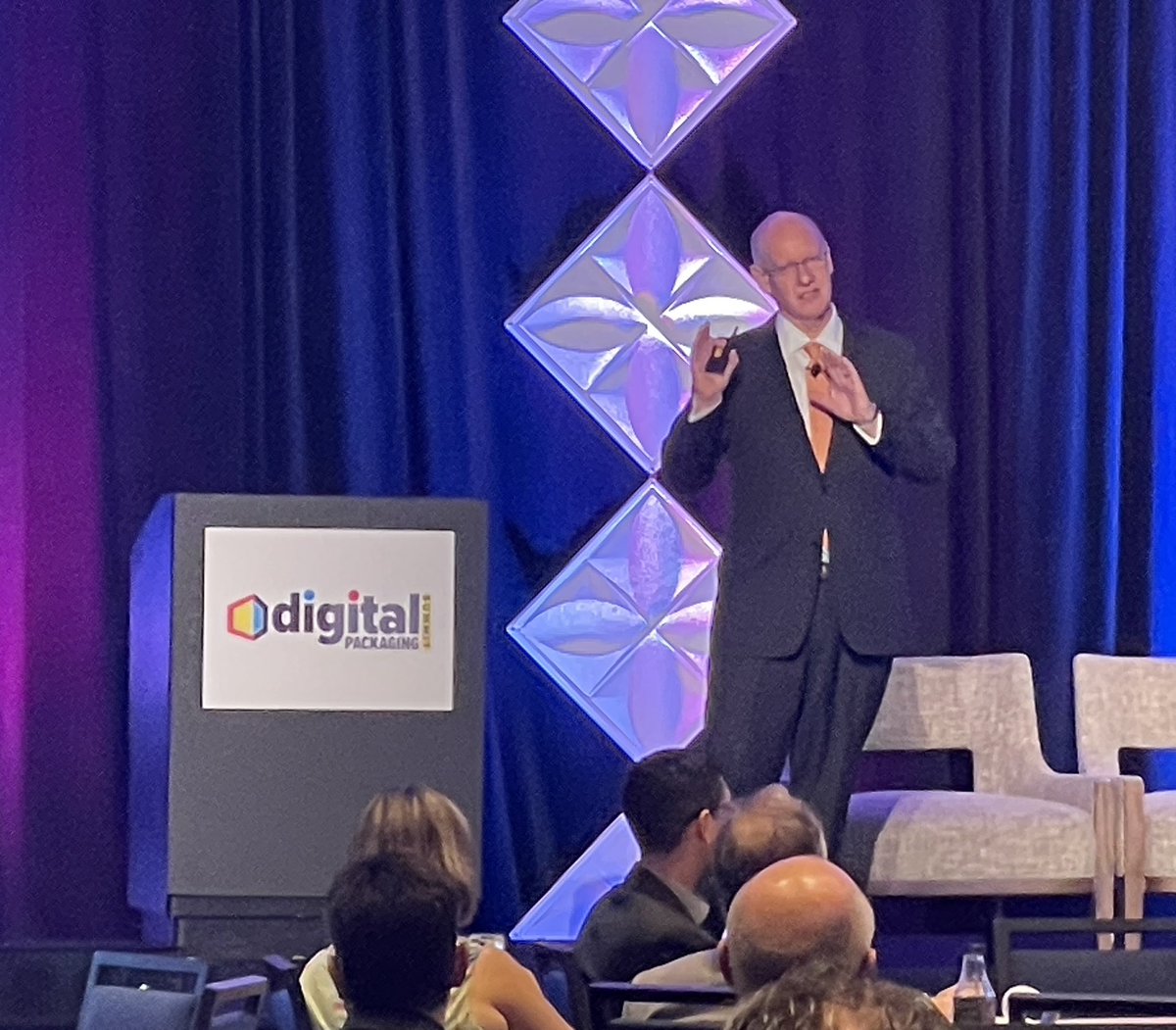 Marco Boer kicks off the 10th annual #digitalpackagingsummit at Sawgrass!