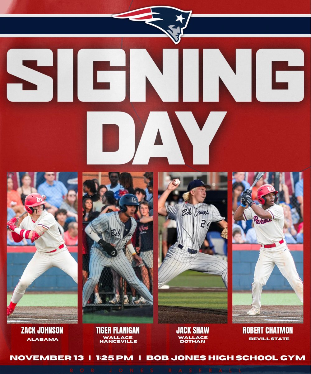 Join us tomorrow at 1:25 in the big gym for Signing Day!