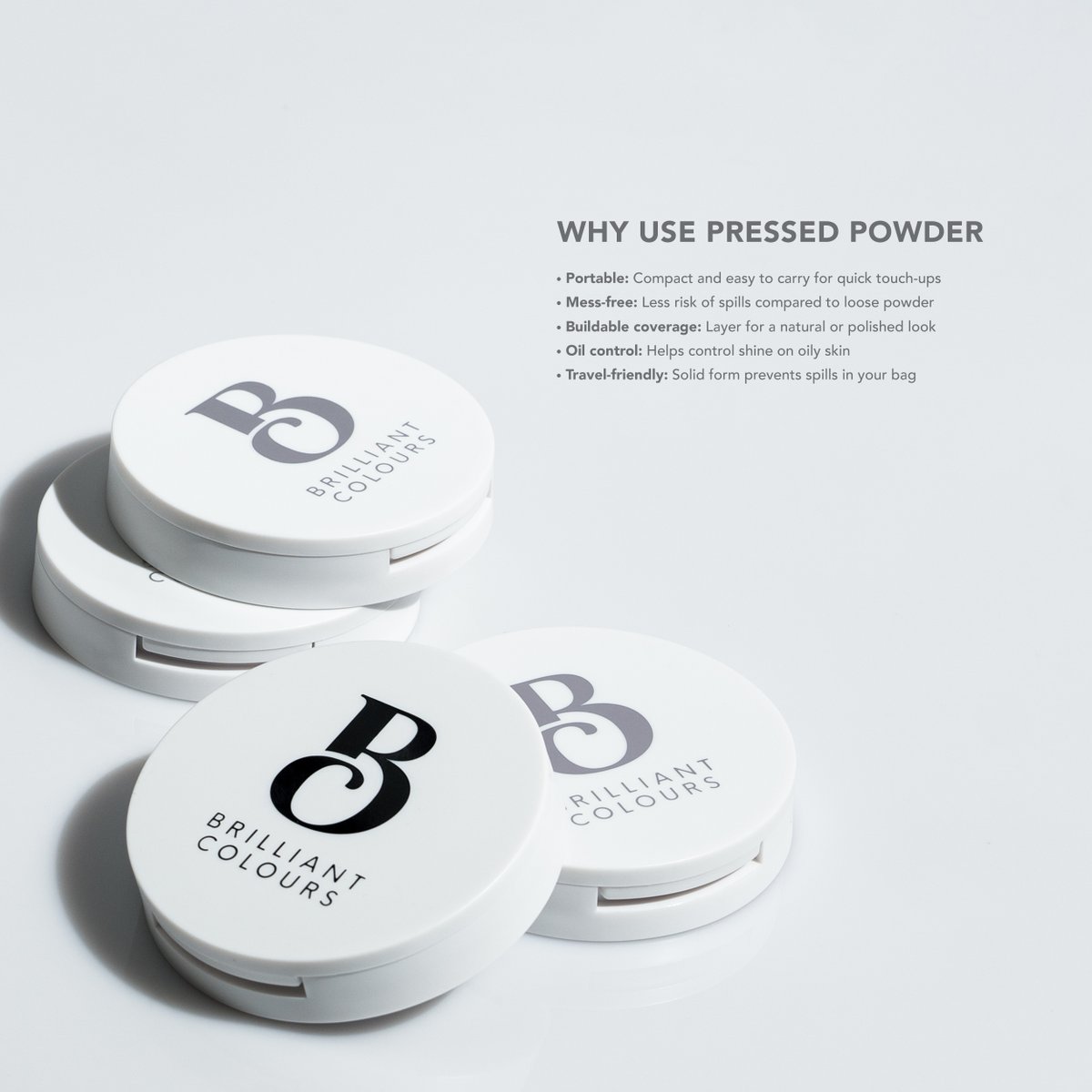 Meet your new on-the-go essential! ✨

Brilliant Colours #HyperHydraPressedPowder keeps your skin flawless, oil-free, and SPF-protected with a compact design for easy touch-ups and buildable, natural coverage. 😍

#BrilliantColours #BrilliantSkinEssentials