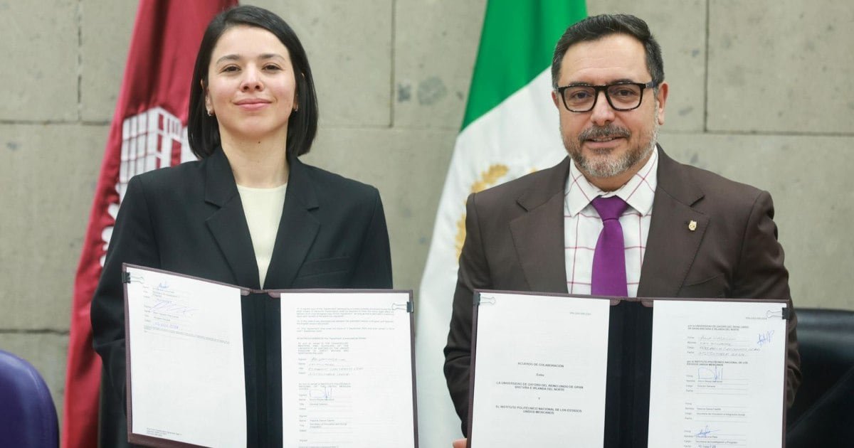 LaRazon_mx's tweet photo. Con el fin de crear un futuro biobanco mexicano sobre el cáncer, el Instituto Politécnico Nacional (@IPN_MX) y la Universidad de Oxford firmaron un convenio de colaboración que permita el estudio e identificación de las características génicas, celulares y moleculares a nivel proteómico de muestras de pacientes mexicanos con cáncer de colon 
https://t.co/h1KShLVQPC