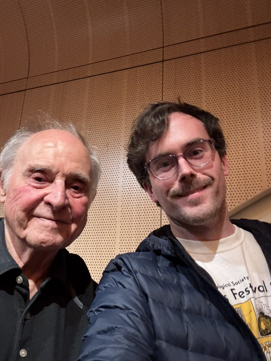 Me and Chowning, the inventor of FM Synthesis 😭 😭 😭