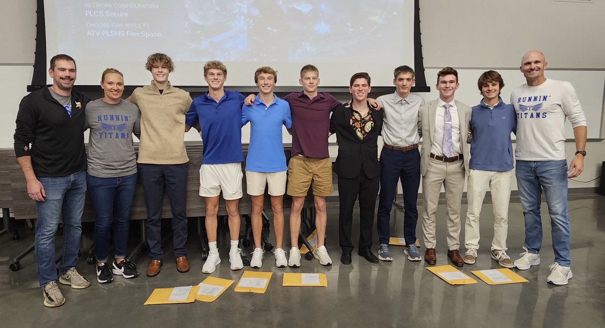 What a great night celebrating the 2024 Titan Boys XC Team. Thanks for a fantastic season!