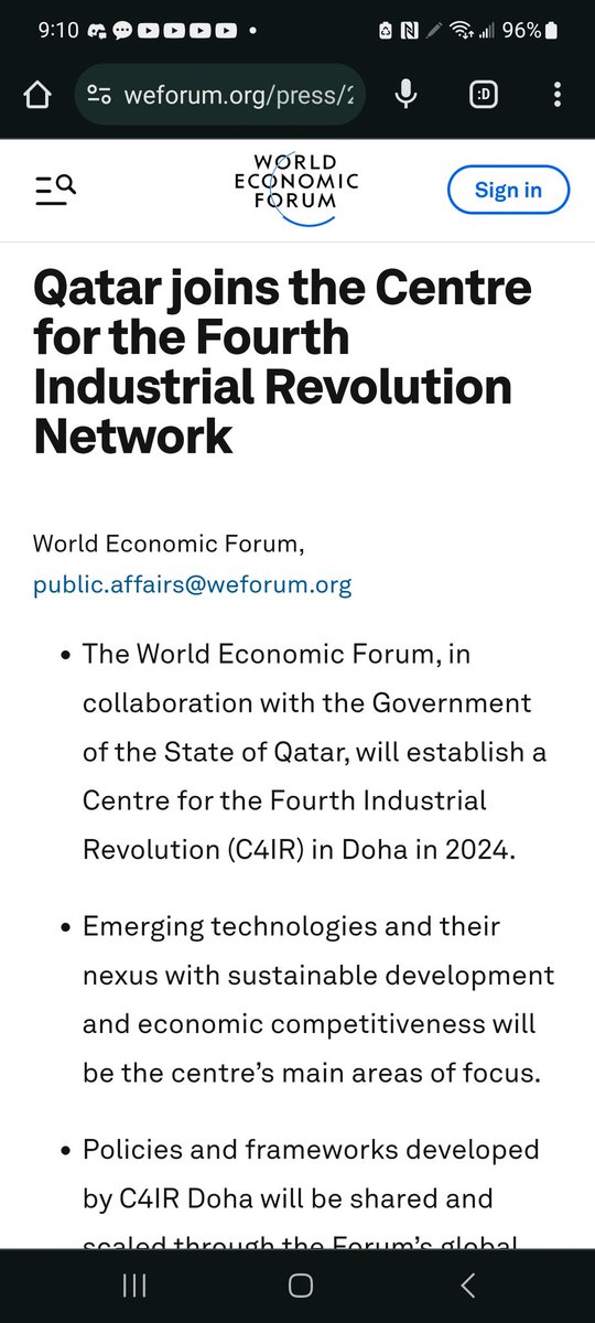 SBMcCallister's tweet photo. @GovMikeHuckabee @realDonaldTrump @Israel #GazaGenocide was a @WEF manufactured War.
#DOHA #C4IR #Hamas https://t.co/kYY9NMsgFV