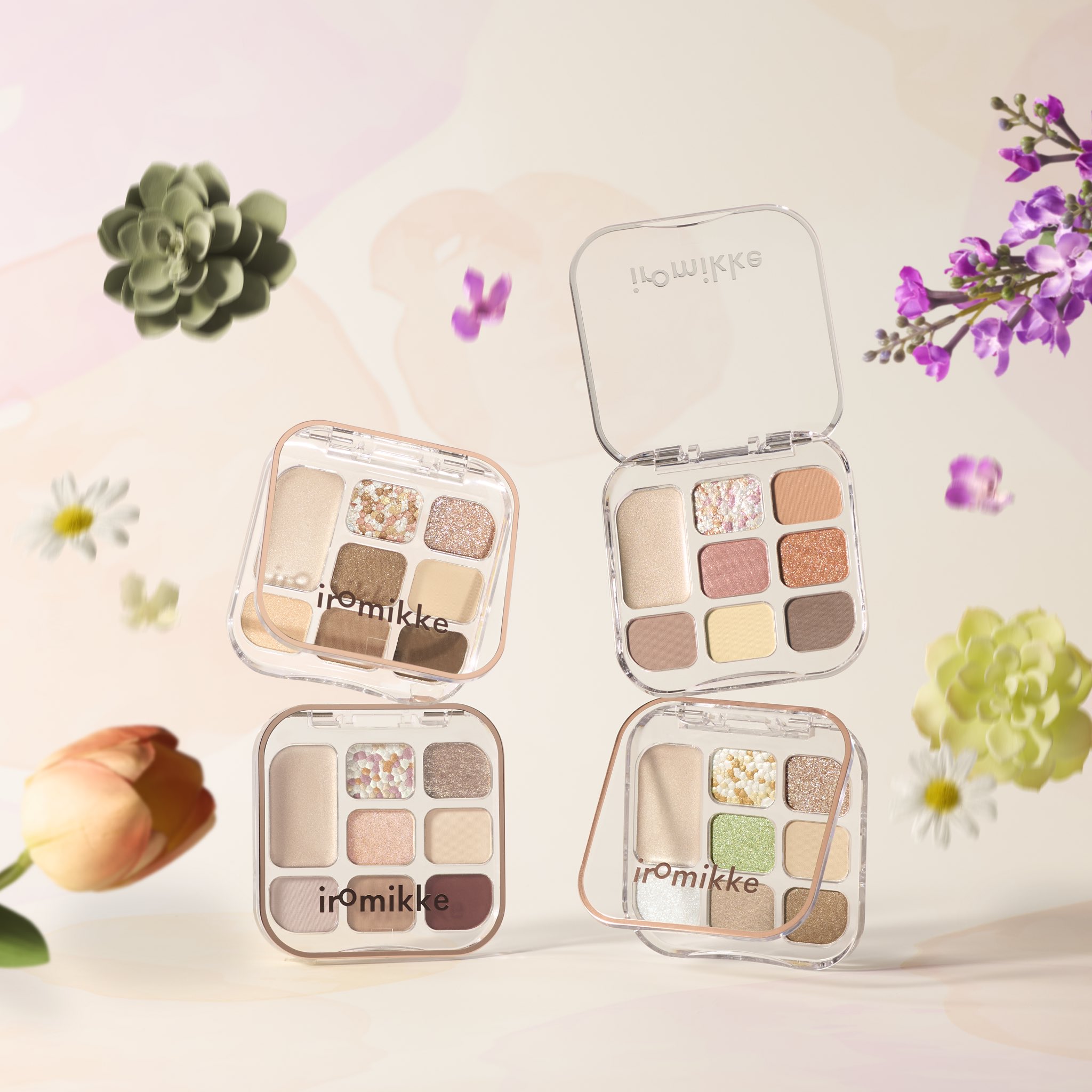 アイシャドウパレット 8色入り AC MAKEUP TOKYO｜8カラー アイパレット｜8 COLOR EYE PALETTE