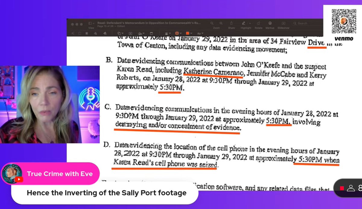 DoctorTurtleboy's tweet photo. As pointed out on Melanie Littles stream, for the first time we are seeing Michael Proctors February 2, 2022 search warrant for Karen Reads phone. As you can see proctor says that her phone was seized at 5:30. He says it a bunch of times. We now know that was a lie thanks for the Dighton Police who reported the car and phone were seized by 4:15. The commonwealth stuck with 5:30 for so long, until they couldn’t. Proctor put this in the search warrant and lied to a judge because he knew that if he seized the phone at 5:30 then tail light couldn’t be planted at 5:45. He was framing her since day one.