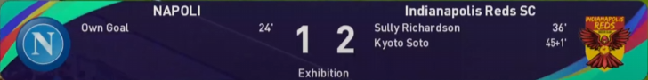 Good result, tonight. The 1st half looked a little rough at the start. We finally kicked into gear. #football #futbol #soccer #pes2021 #fifa #internationalfriendly #IndyIsRed
