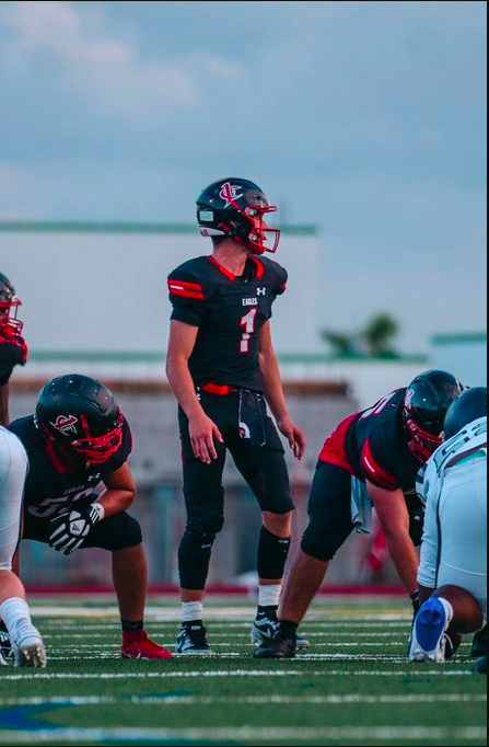 "JCS QB leads his team to STATE FINALS!! With 1,700+ passing yards and 24 passing touchdowns, along with the ability to run the ball, scoring 3 rushing touchdowns, we’re looking forward to seeing how this DUDE will shine in his final high school game. What a way to go out!"
#AGTG