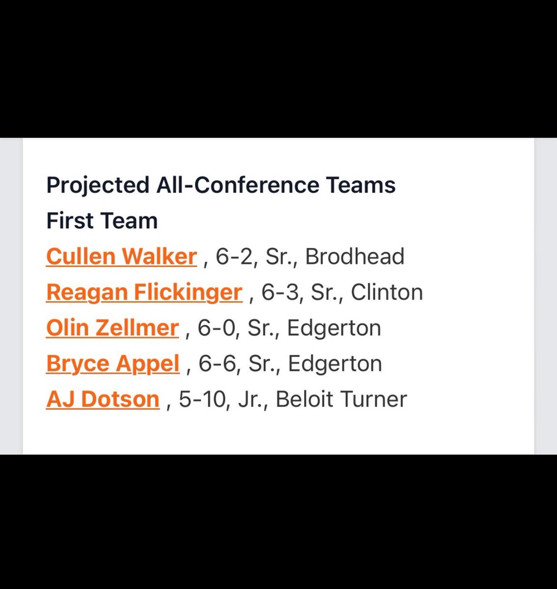 Thank you <a href="/WisBBYearbook/">Mark Miller</a> for Projecting me to have a First Team All Conference season! Ready for a big junior season!