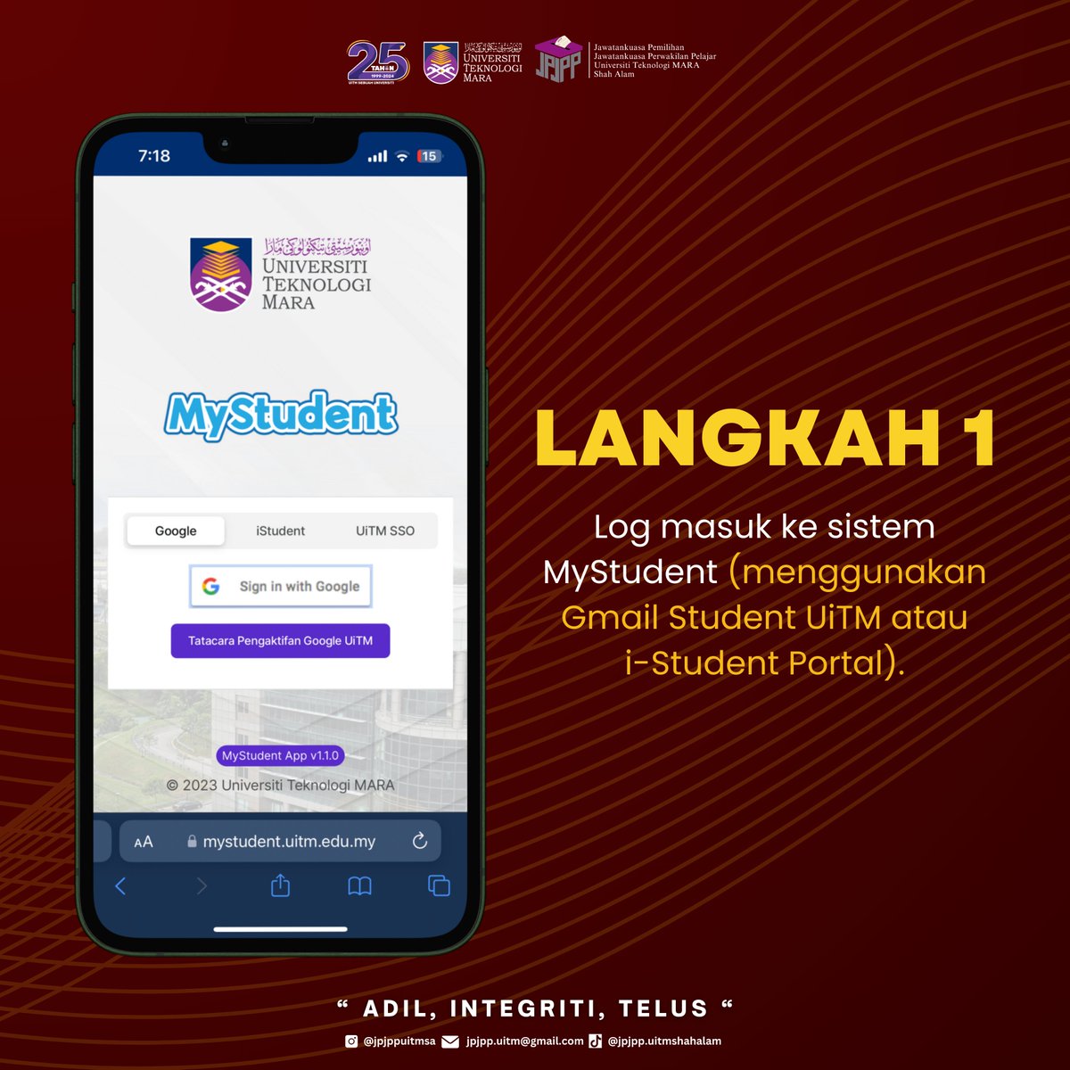 MPP UiTM SHAH ALAM SESI 2023/2024 tweet media