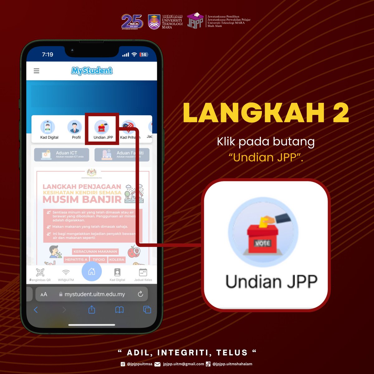 MPP UiTM SHAH ALAM SESI 2023/2024 tweet media