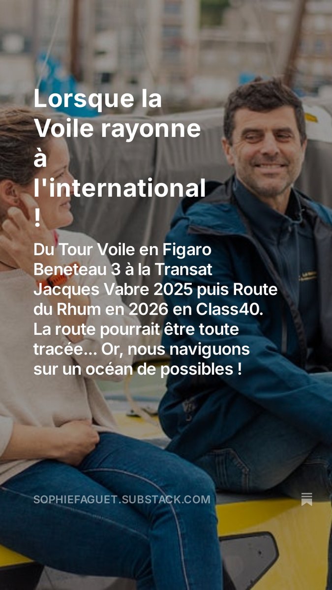 Lorsque la Voile rayonne à l'international ! open.substack.com/pub/sophiefagu…