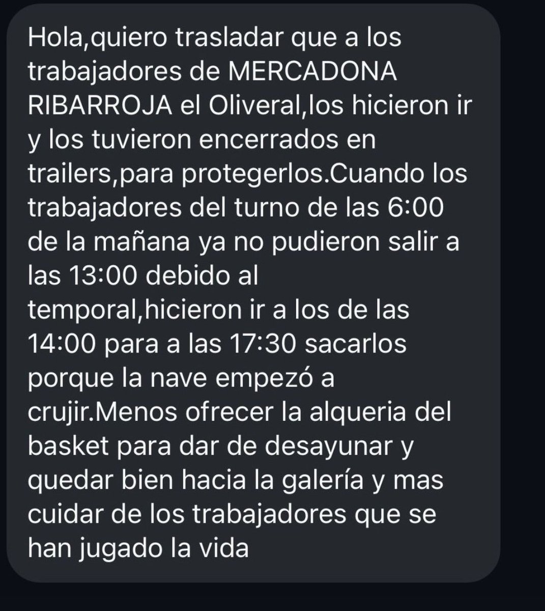 outsidersesp's tweet photo. Juan Roig criminal.

BOICOT A MERCADONA! https://t.co/6mEQJQPidZ
