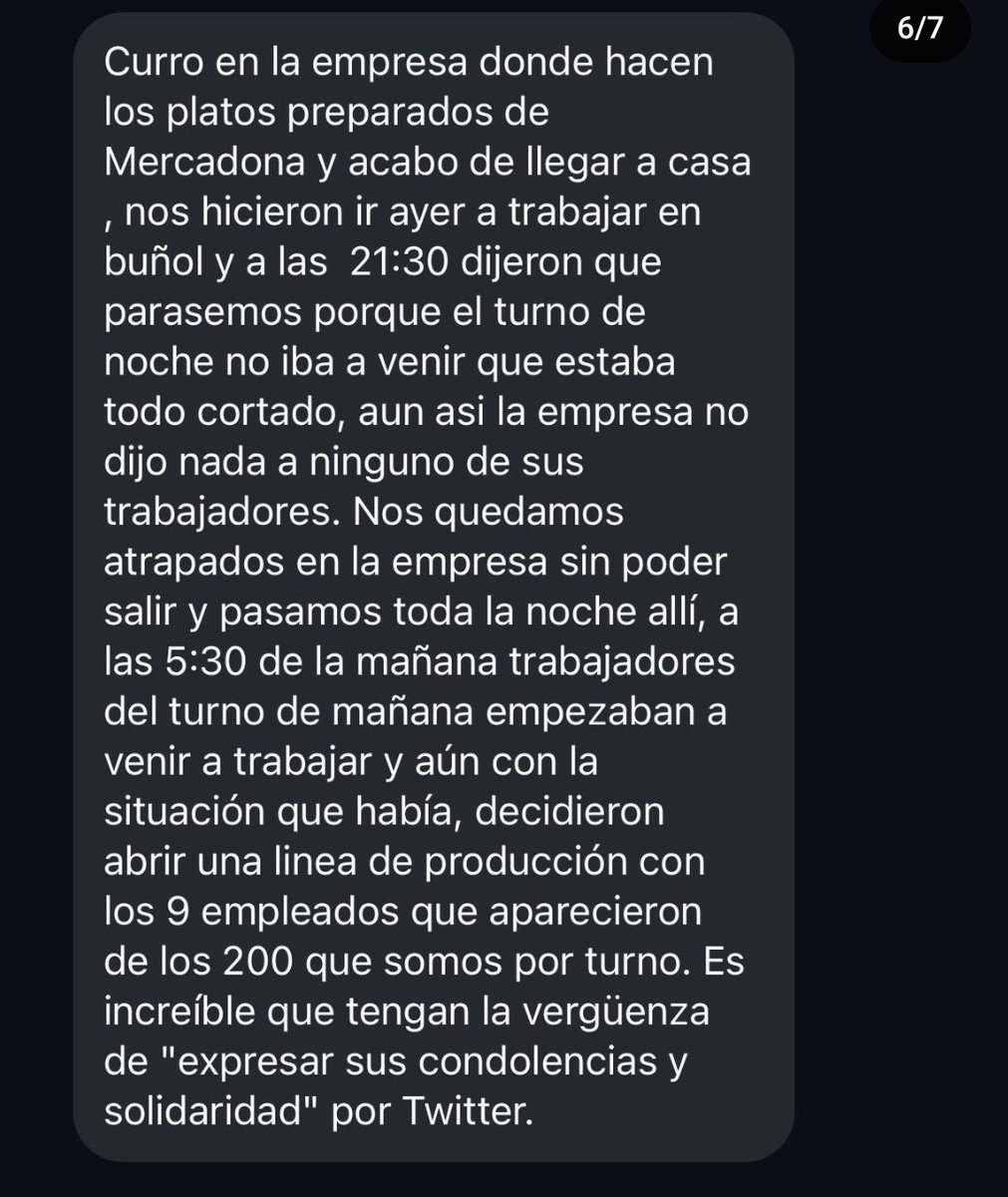 outsidersesp's tweet photo. Juan Roig criminal.

BOICOT A MERCADONA! https://t.co/6mEQJQPidZ