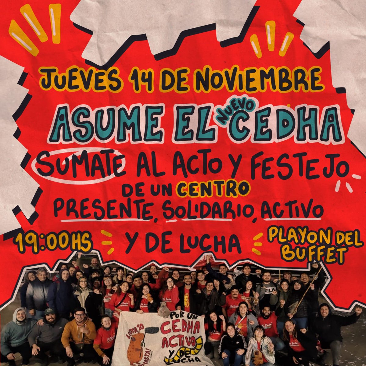 Ya Basta-Las Rojas UNLa tweet media