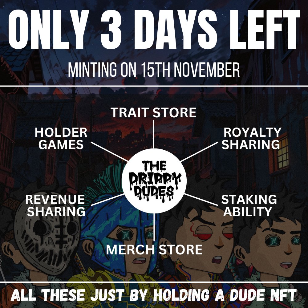 Drippy Dudes V2 | Mint Live tweet media