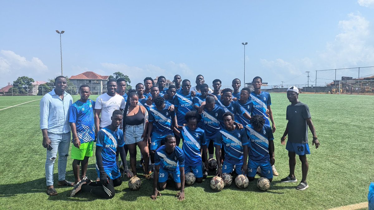 TEdutainers's tweet photo. ⚽ Friendly Football Match
Last weekend, we hosted an exciting football match that brought together teams like KPR FC (Team Haja Umu King) and LUAWA FC (Team Prezo Sadia Abdulai), along with two Civs teams. It was a fun full day of friendly rivalry, team spirit, and joy. https://t.co/hGUEAimstY