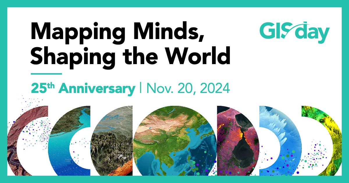 GIS Day is the perfect time to share what you do and why you love your work. Here are some resources to help promote and build awareness of your event. ow.ly/ltZY50U5JN7 #GISDay2024