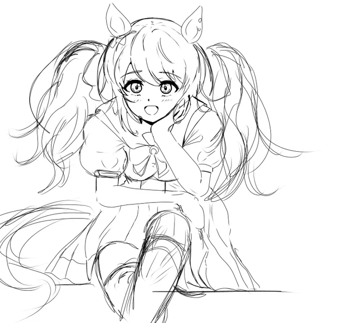 改めておはジョーダン
いつかこれも描きたぁい 