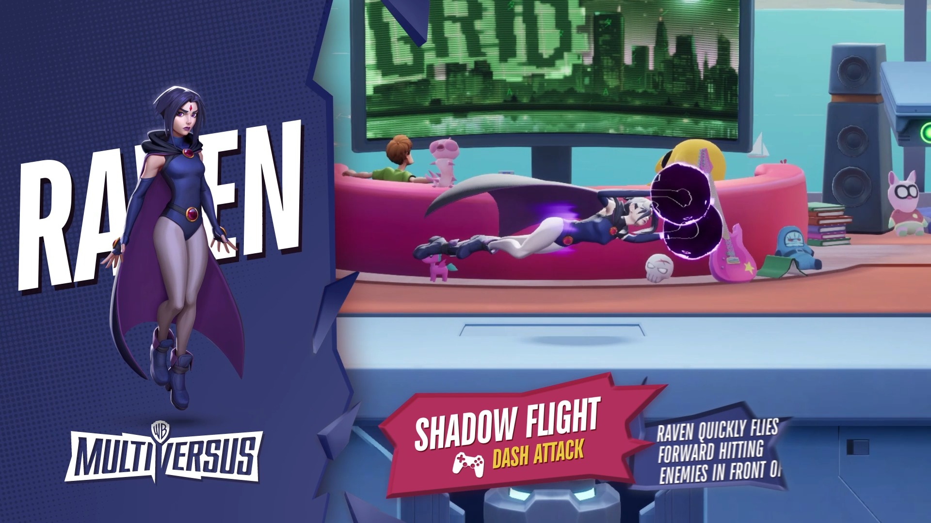 MultiVersus on X: “Just a girl, her bird and devastating dark 