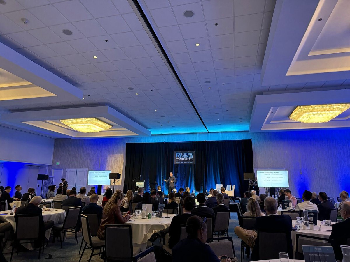 Thank you, Recurring Revenue Conference: Scaling SaaS and Subscription Businesses, for an incredible event! Proud to have sponsored and connected with 700+ SaaS &amp; cloud leaders, diving into growth insights through keynotes, panels, and networking. Here’s to driving success! #SaaS