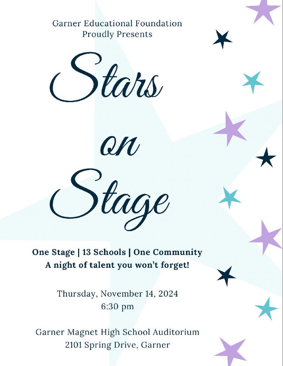 Garner Education Foundation tweet media