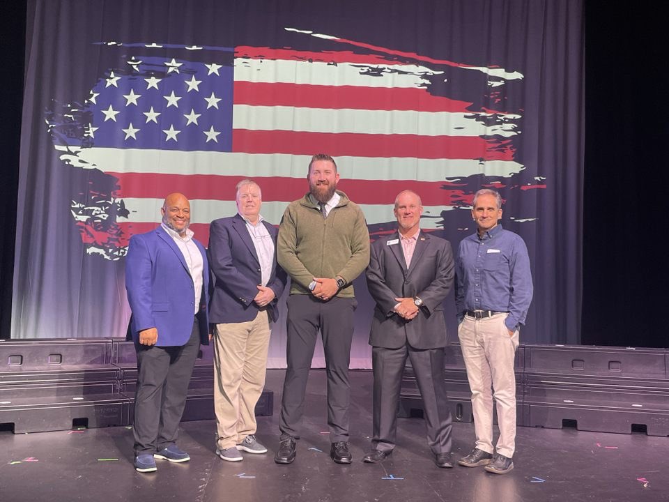 Humbled and grateful to speak at our #VeteransDay Chapel at FCS. It's always a privilege to share in chapel, but doing so on Veterans Day is truly special. Thankful for a community that honors those who served. 🇺🇸 #Gratitude