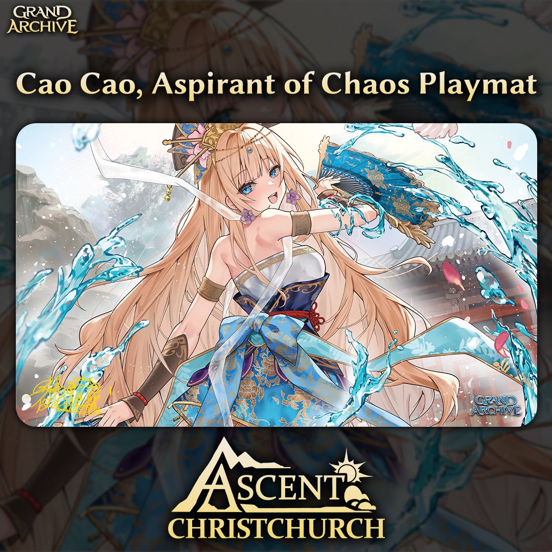 Ascent Christchurch is almost here! Celebrate with the new Cao Cao