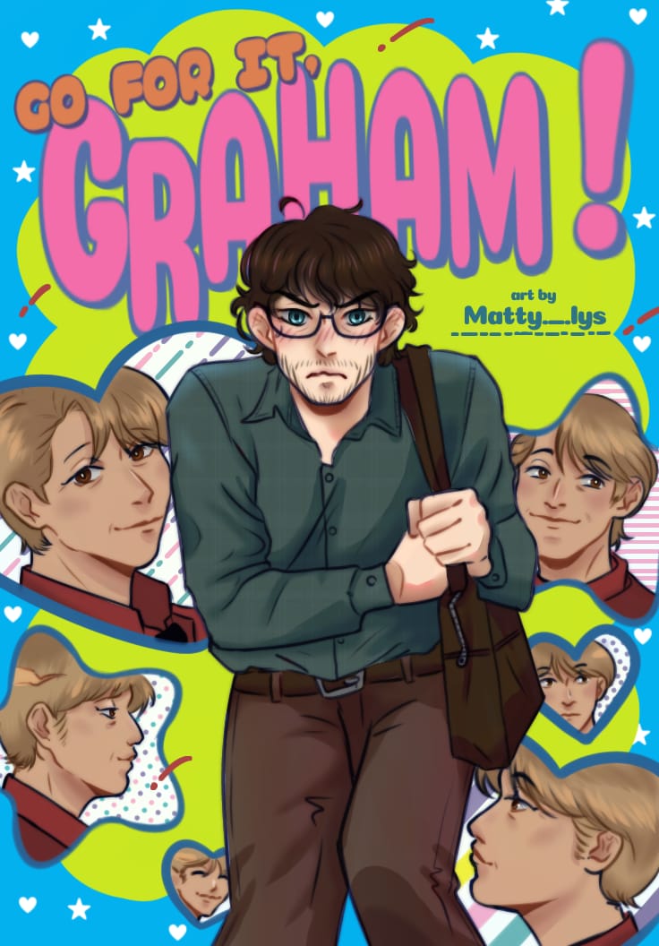 Solo quería una excusa para dibujar a Hannibal en varios ángulos